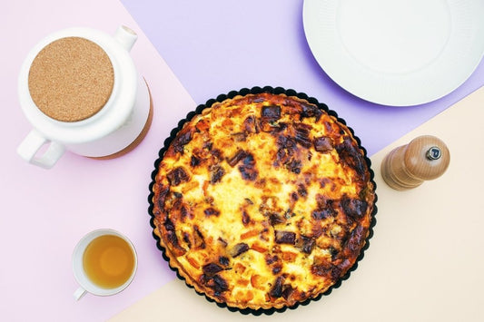 Stichelton-Membrillo Quiche - Maître Philippe & Filles