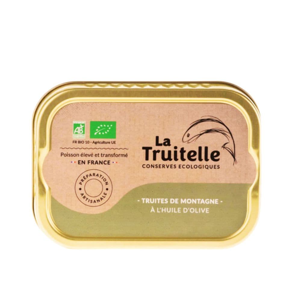 Bergforellen in Olivenöl 100g - La Truitelle
