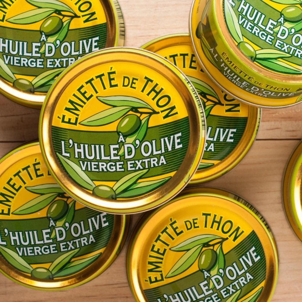 Émietté vom Thunfisch mit reinem Olivenöl - Belle Iloise