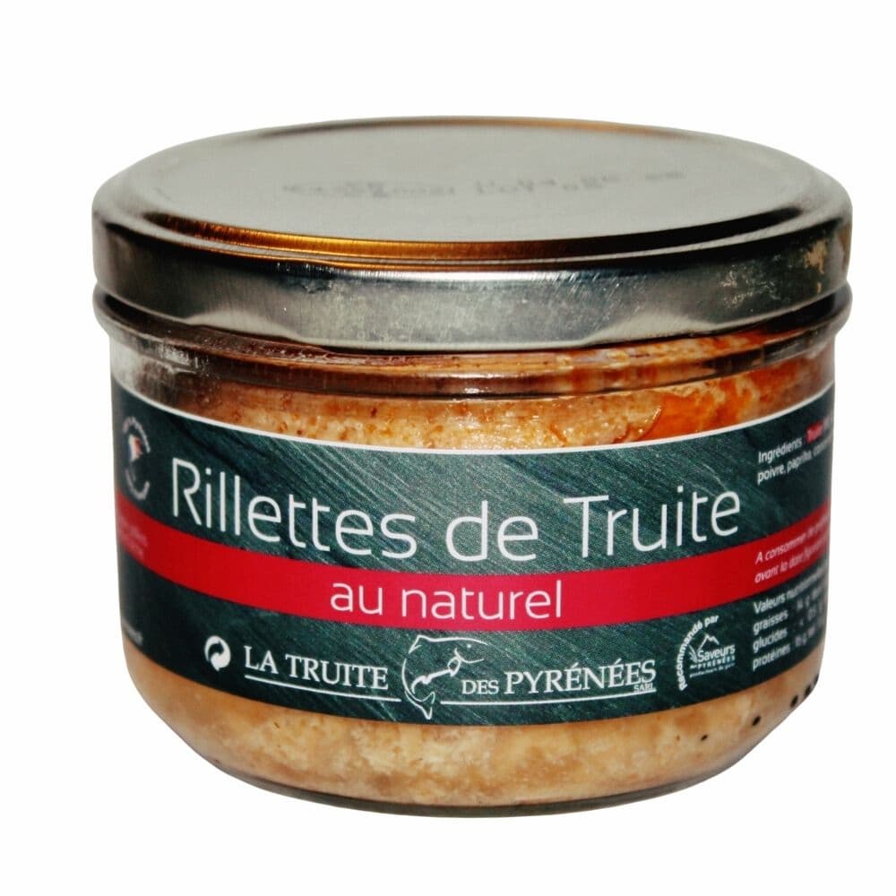 Forellen-Rillettes - La truite des Pyrénées