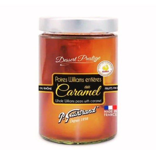 Ganze Williams-Birnen aus der Provence in einer Karamellsoße - Conserves Guintrand