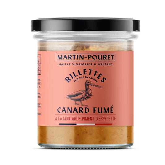 Geräucherte Enten-Rillettes mit Senf und Piment d'Espélette - Martin Pouret