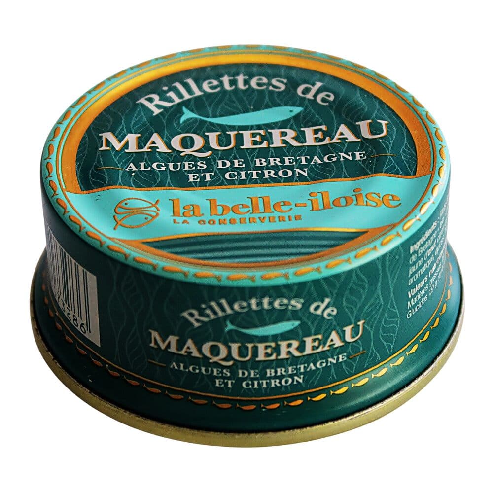 Makrelen-Rillettes mit Algen aus der Bretagne und Zitrone - Belle Iloise
