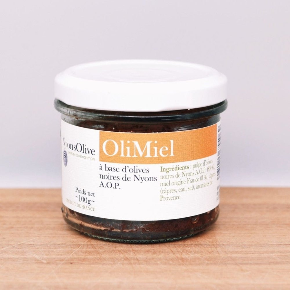 Paste von schwarzen Oliven mit Honig "Olimiel" - Vignolis