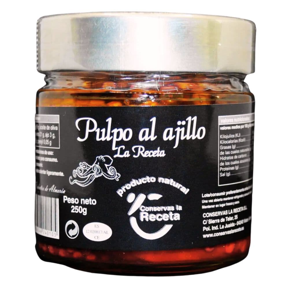 Pulpo aus Andalusien mit Knoblauch - La Receta