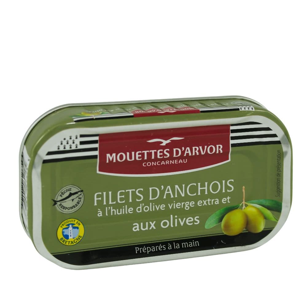Sardellen-Filets in Olivenöl - Mouettes d'Arvor