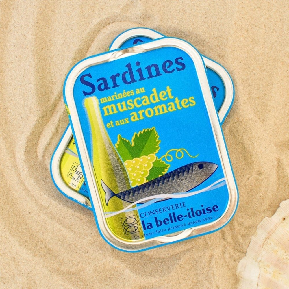 Sardine mit Muscadet-Wein - Belle Iloise