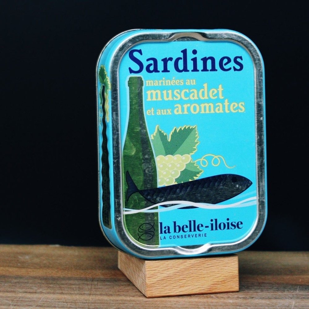 Sardine mit Muscadet-Wein - Belle Iloise