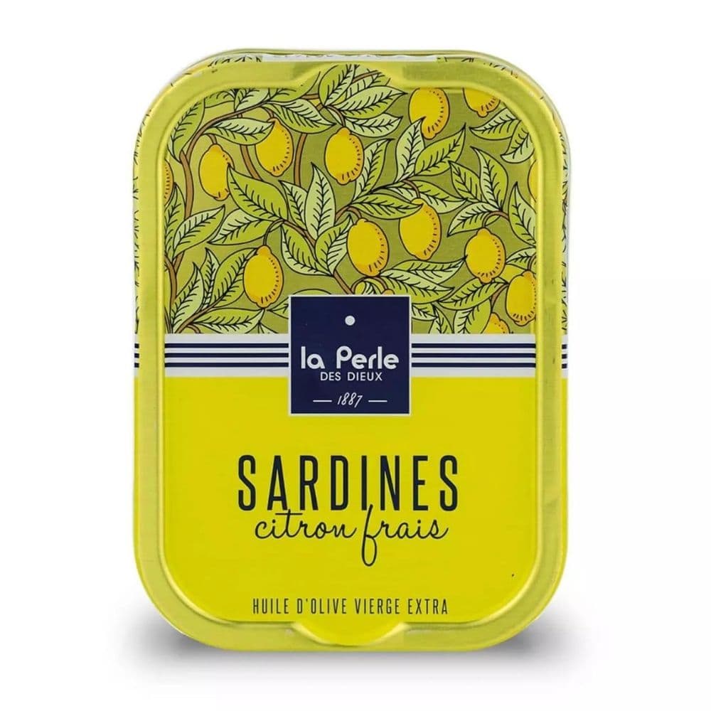 Sardinen in Olivenöl Vierge Extra und Zitrone - Perle des Dieux