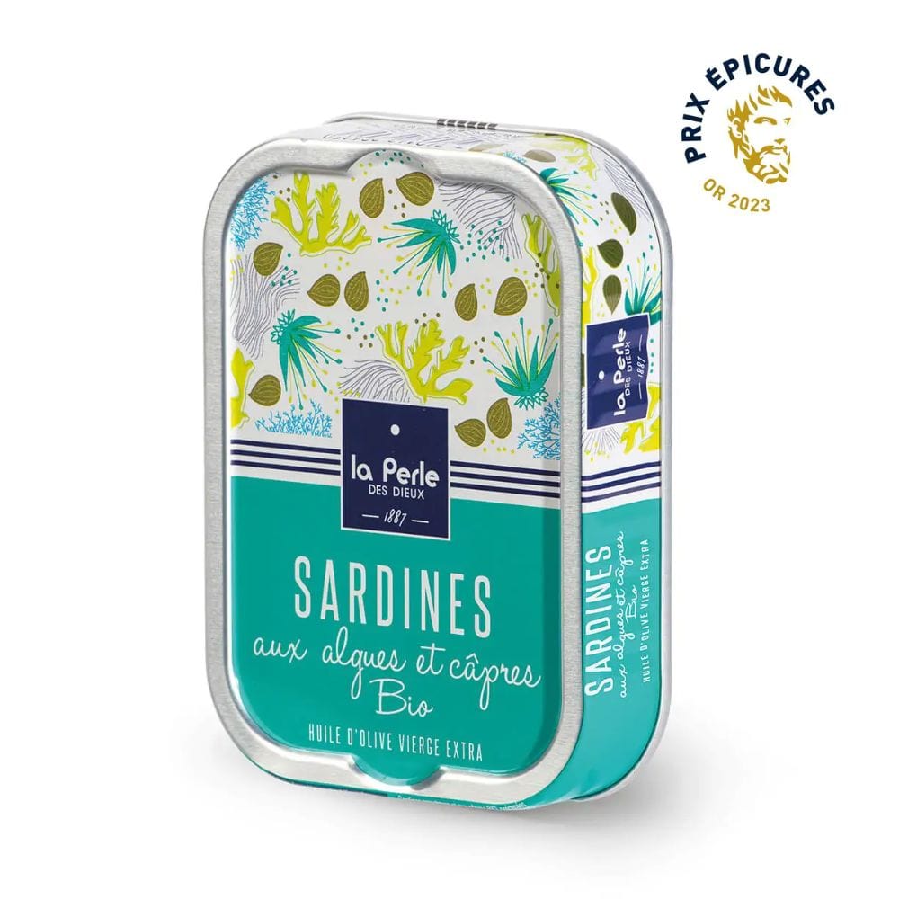 Sardinen mit Algen und Kapern - Perle des Dieux