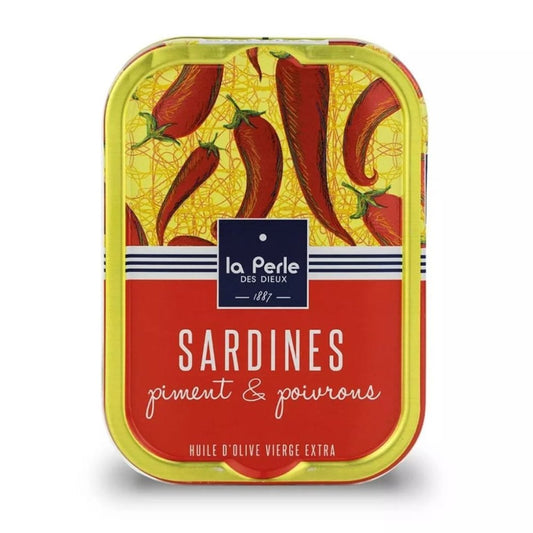 Sardinen mit Chili und Paprika - Perle des Dieux