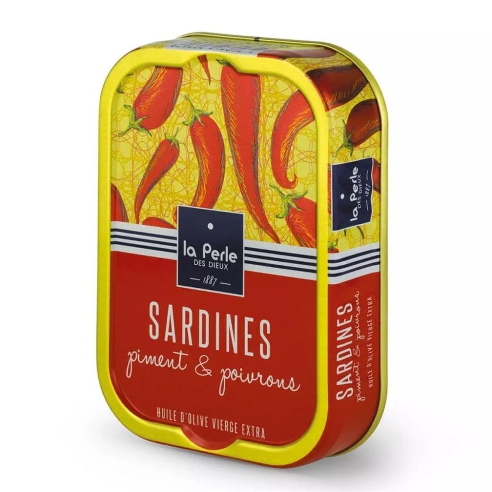 Sardinen mit Chili und Paprika - Perle des Dieux