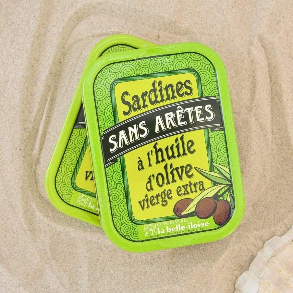 Sardinen ohne Gräten mit Olivenöl - Belle Iloise