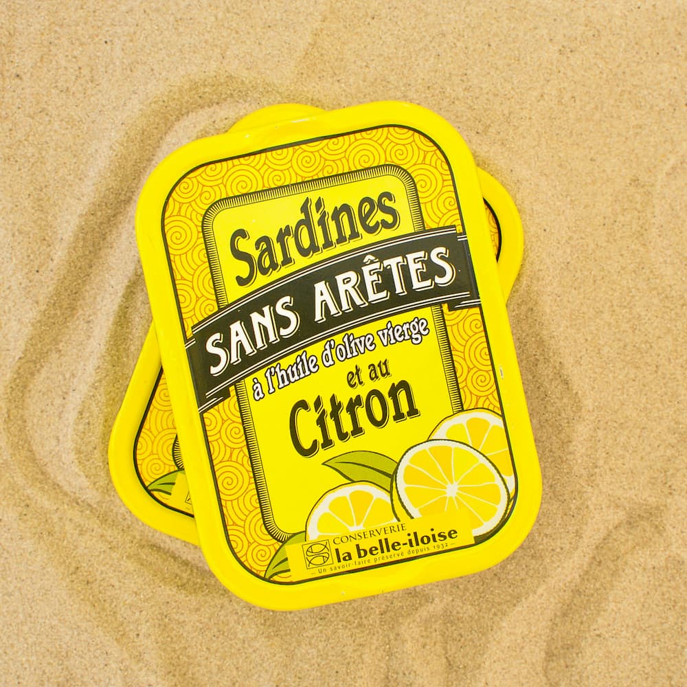 Sardinen ohne Gräten mit Olivenöl und Zitrone - Belle Iloise