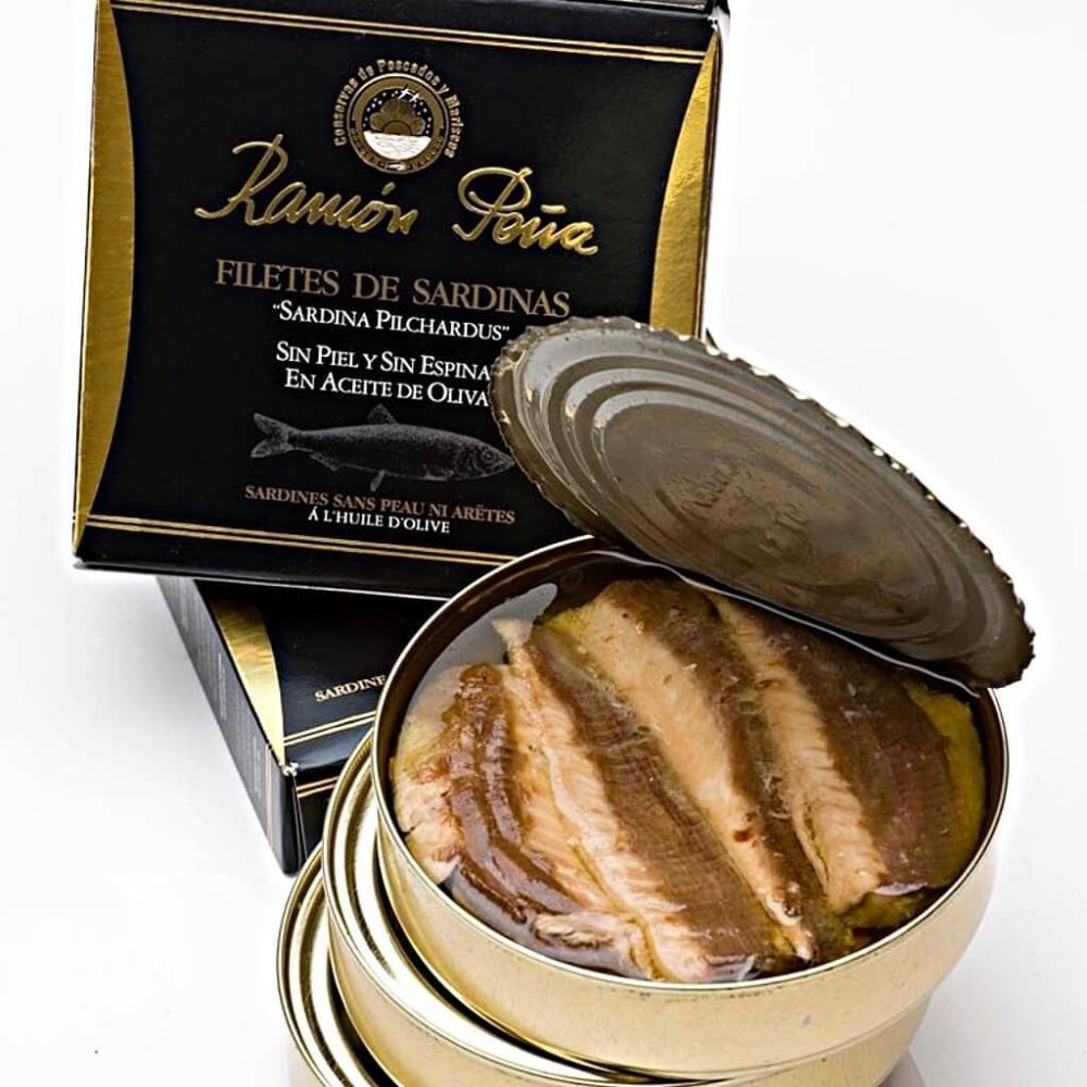 Sardinenfilets ohne Haut und ohne Gräten Gold Label - Ramon Pena
