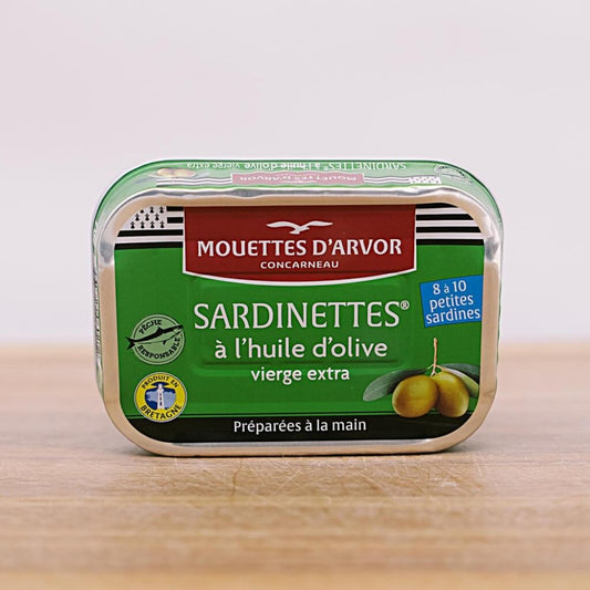 Sardinettes in Olivenöl - Mouettes d'Arvor