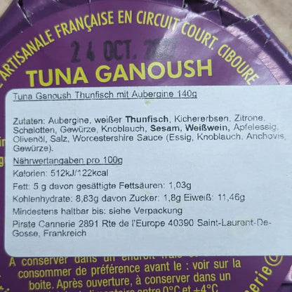 Thunfisch-Ganoush - Pirate Cannerie
