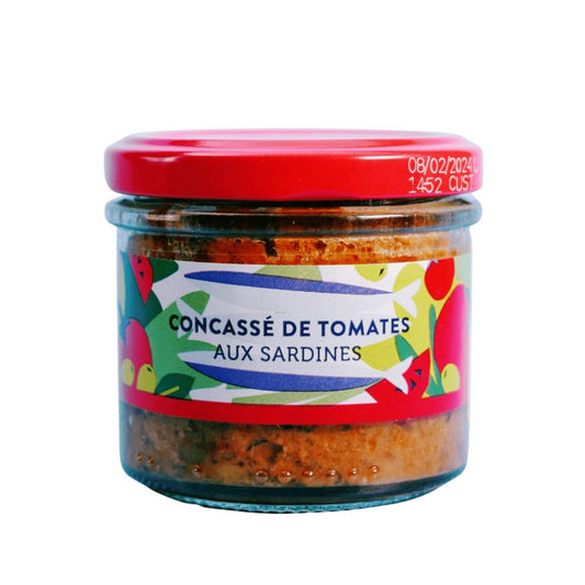 Tomatenstückchen mit Sardinen - Belle Iloise