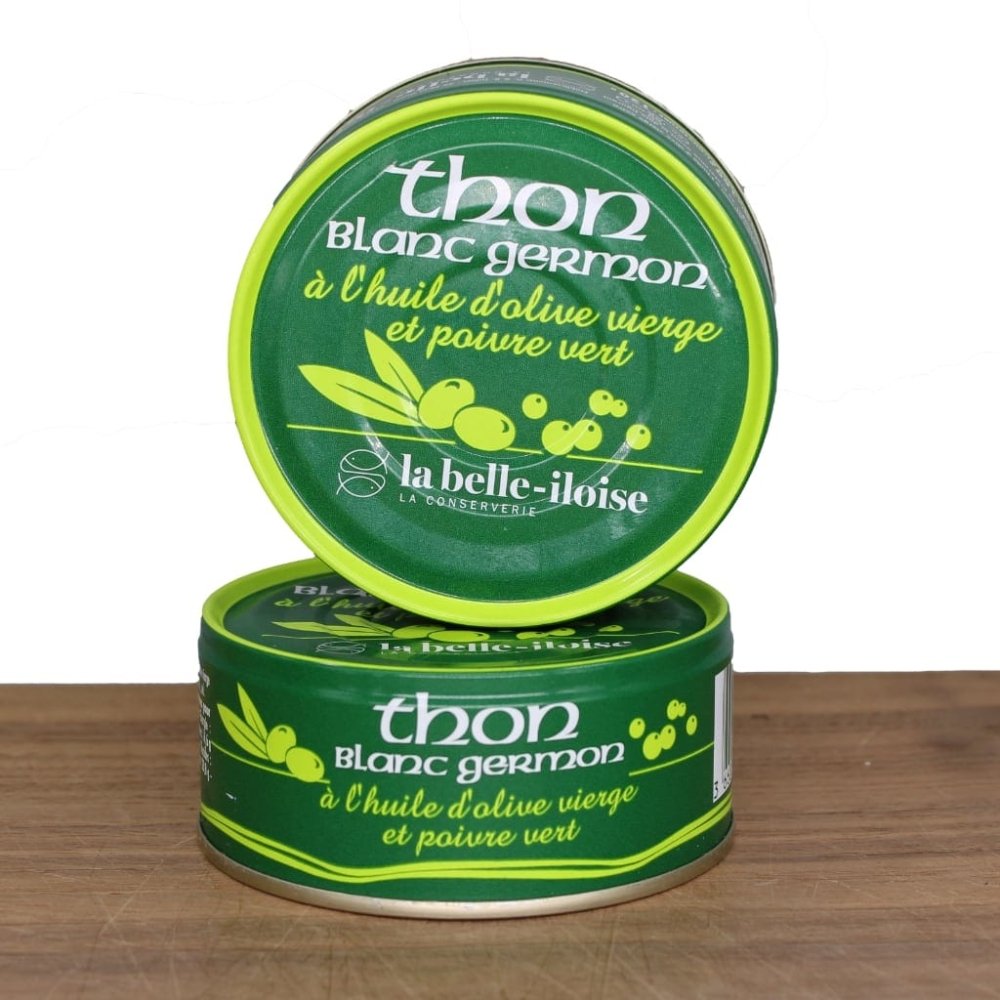 Weißer Thunfisch in Olivenöl und grünem Pfeffer - Belle Iloise