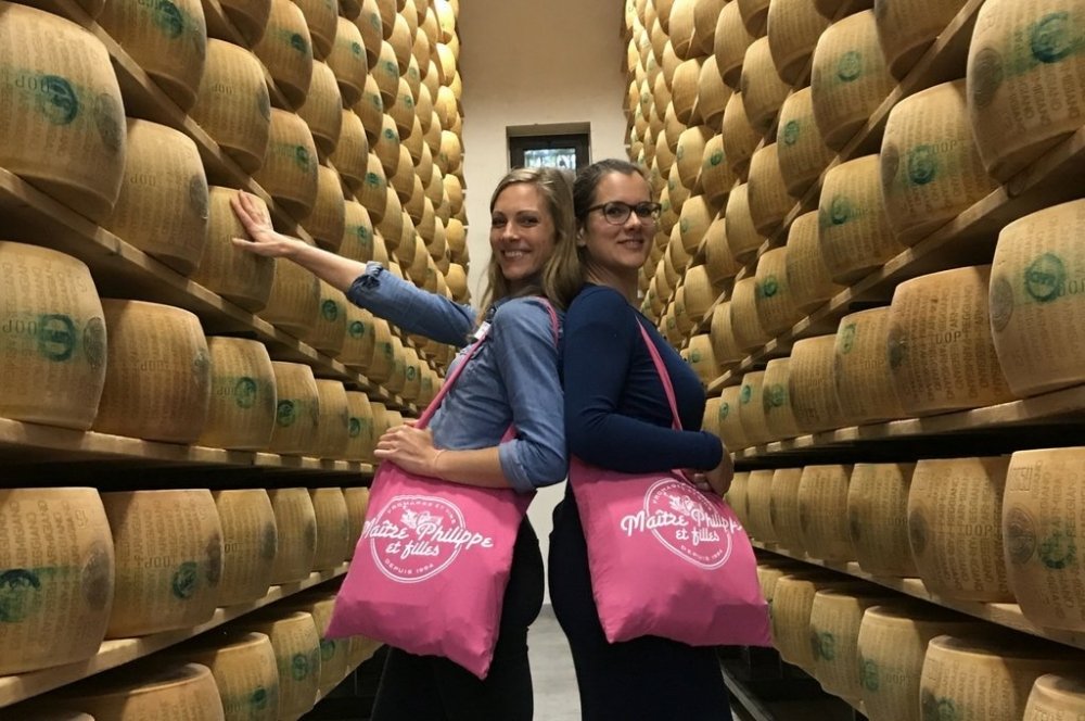 Zwei Schwestern im Käse-Himmel oder zu Besuch auf der Cheese 2017 im italienischen Bra - Maître Philippe & Filles