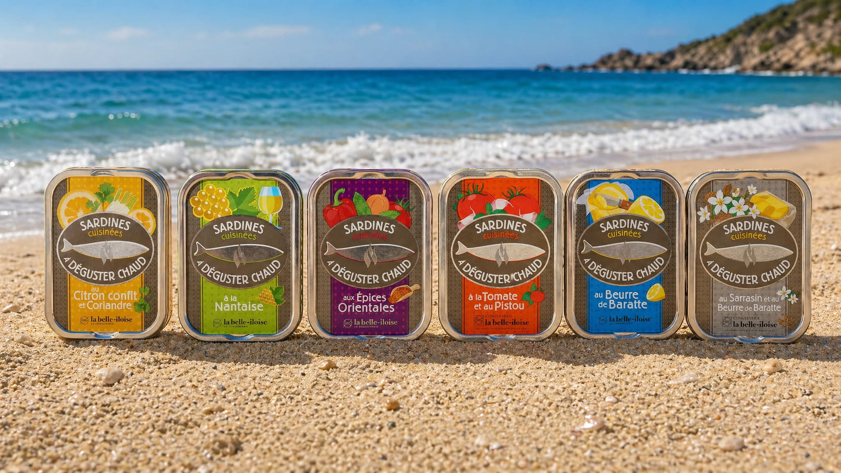 Sardinen zum warm essen - Maître Philippe & Filles