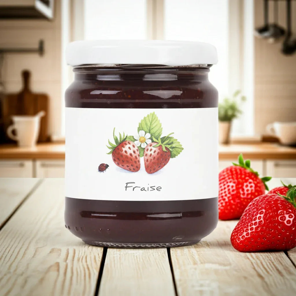 Erdbeer-Konfitüre 250g - Confitures de Raphaël - Maître Philippe & Filles