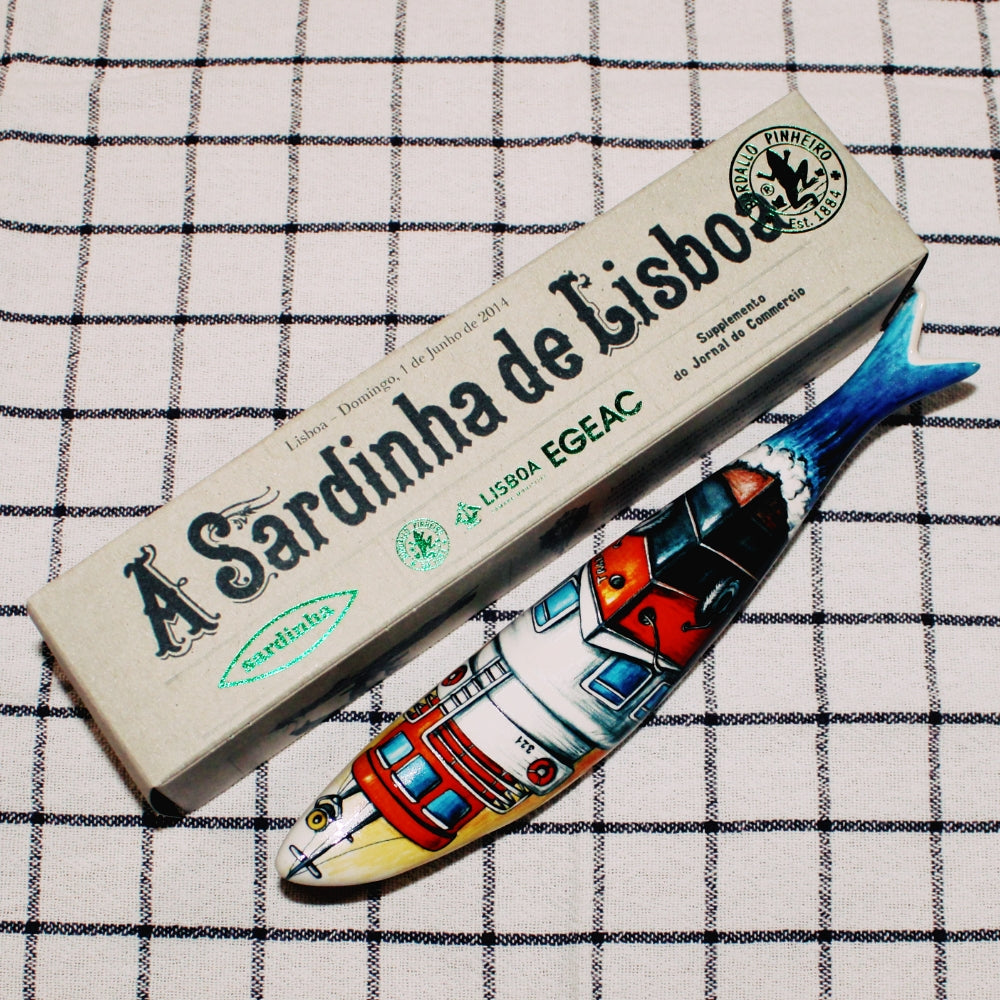 Sardinha de Lisboa - Ferryboat - von Bordallo Pinheiro