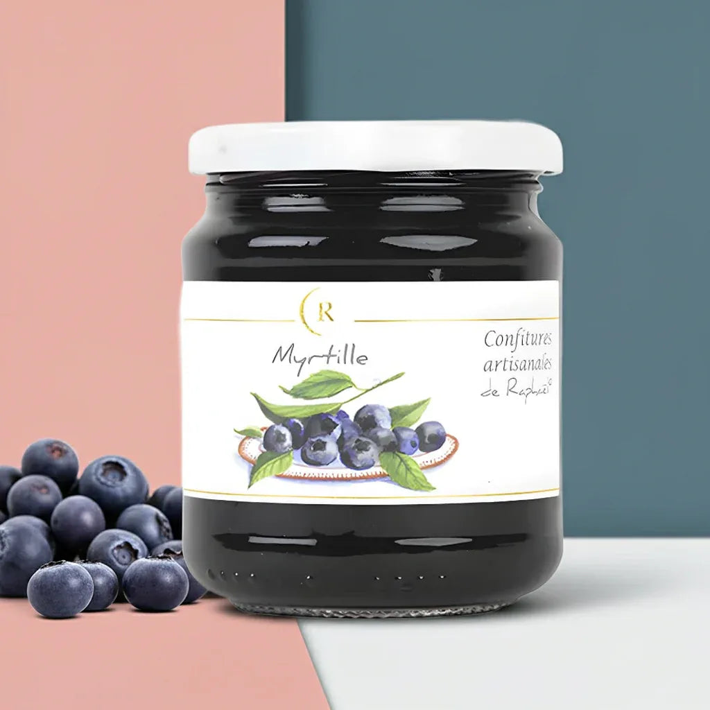 Heidelbeer-Konfitüre 250g - Confitures de Raphaël - Maître Philippe & Filles