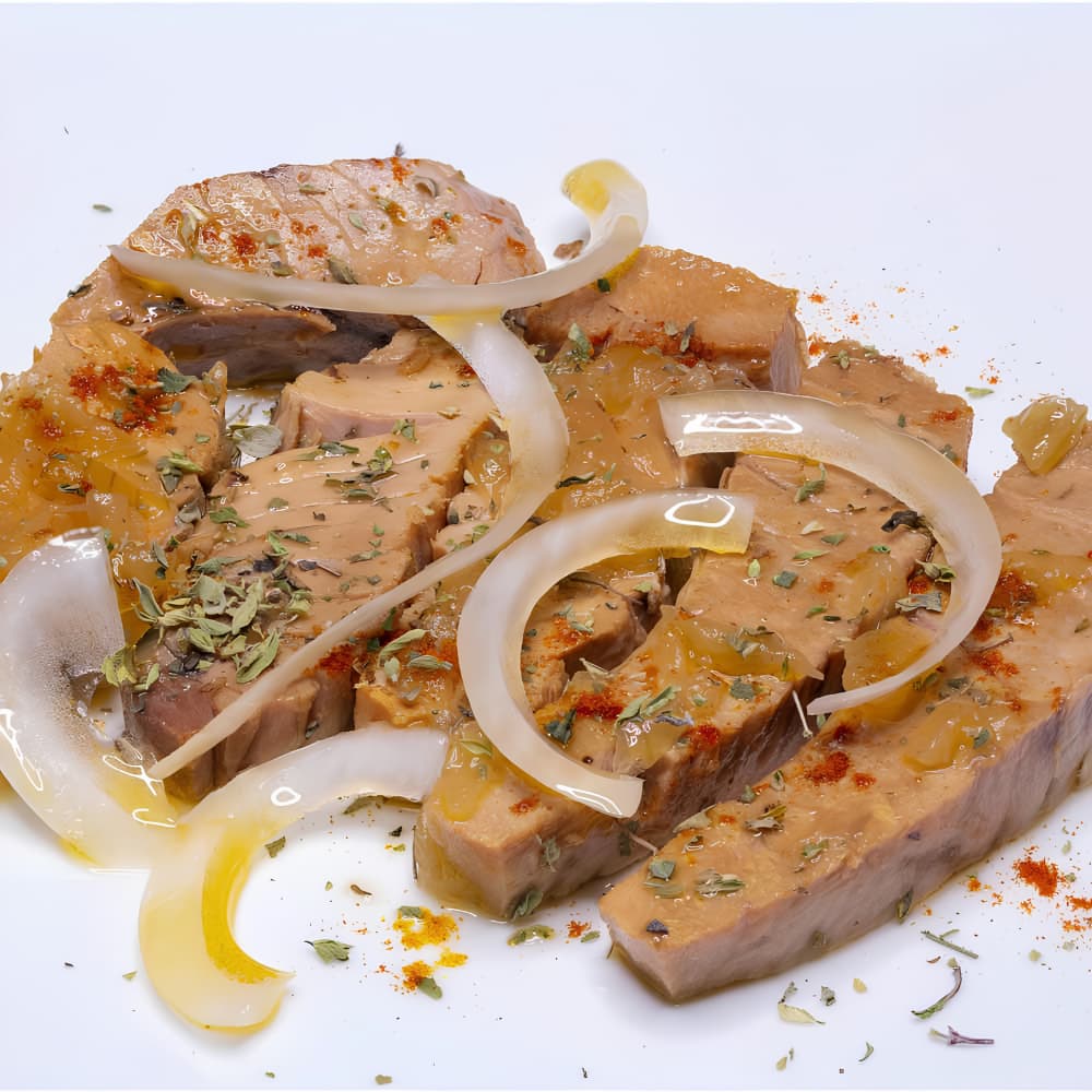 Atún Encebollado de Barbate – Thunfisch in Zwiebelsauce (250 g) Conservas El Ronqueo