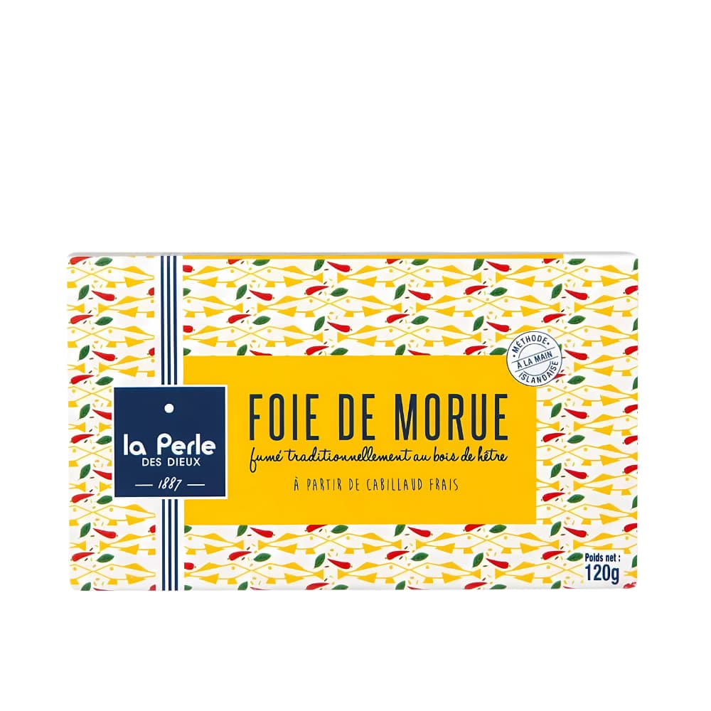 Dorschleber geräuchert auf Buchenholz
La Perle des Dieux