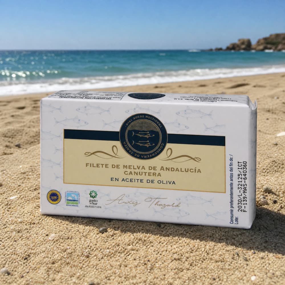 Andalusische Fregattmakrele Canutera 120g Conservera de Tarifa