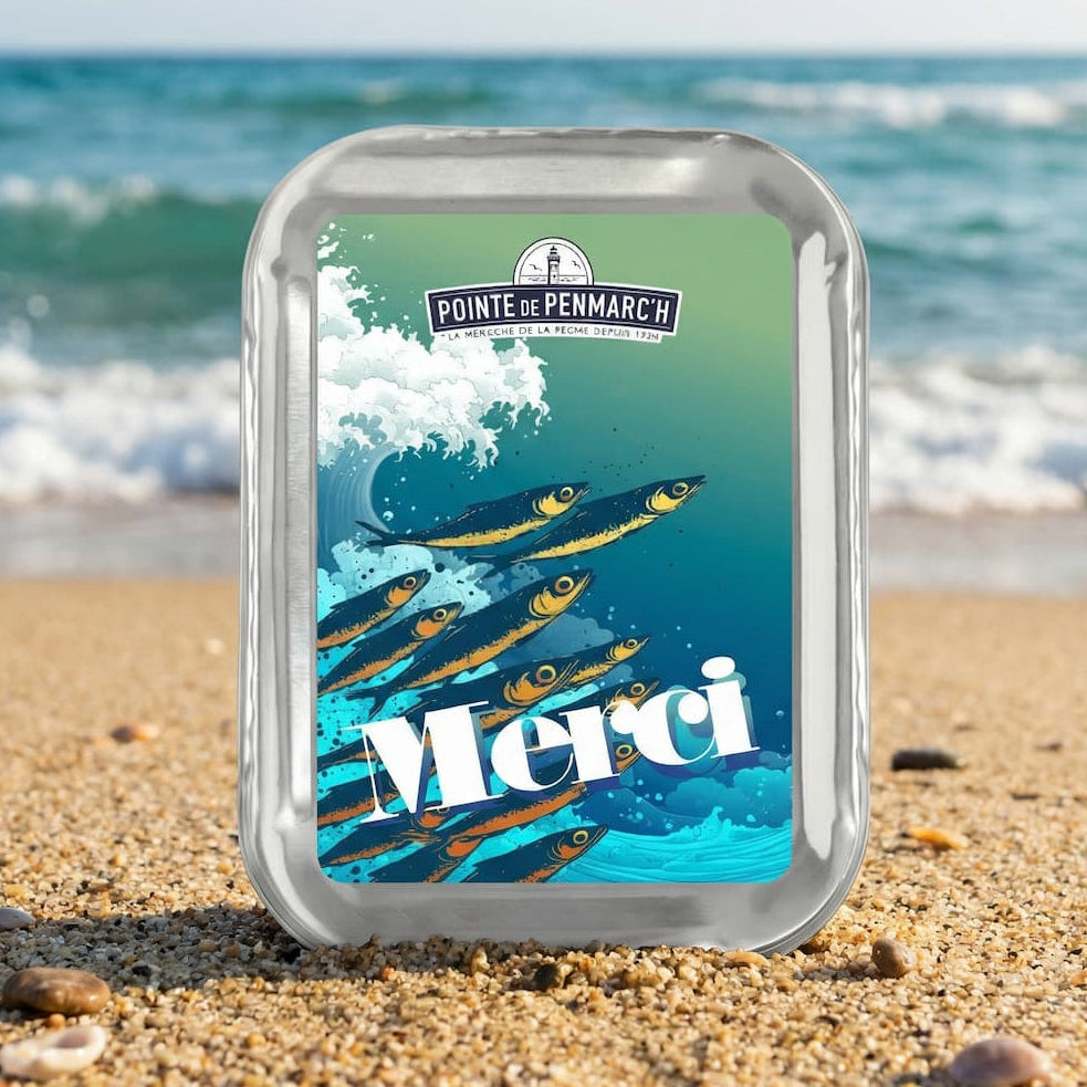 Sardinen in Olivenöl Vierge Extra "Merci ❤️" - La Pointe de Penmarch - Maître Philippe & Filles