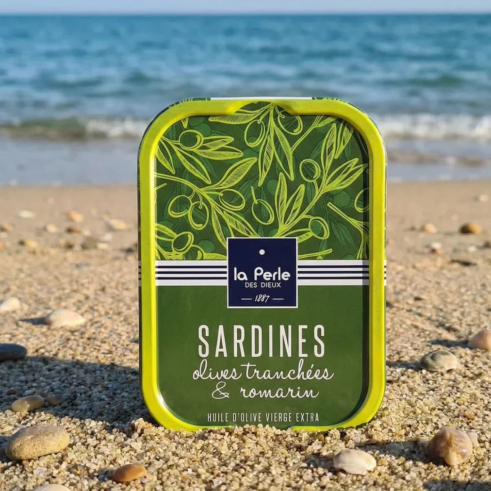 Sardinen mit Oliven und Rosmarin Perle des Dieux