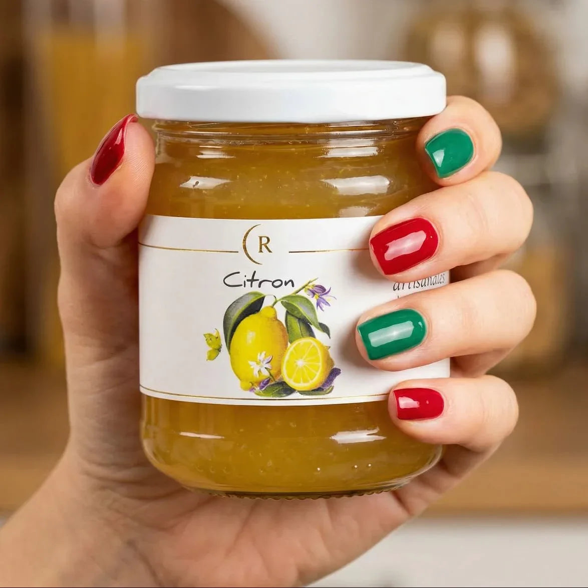 Zitronen-Konfitüre Extra 250g Confitures de Raphaël