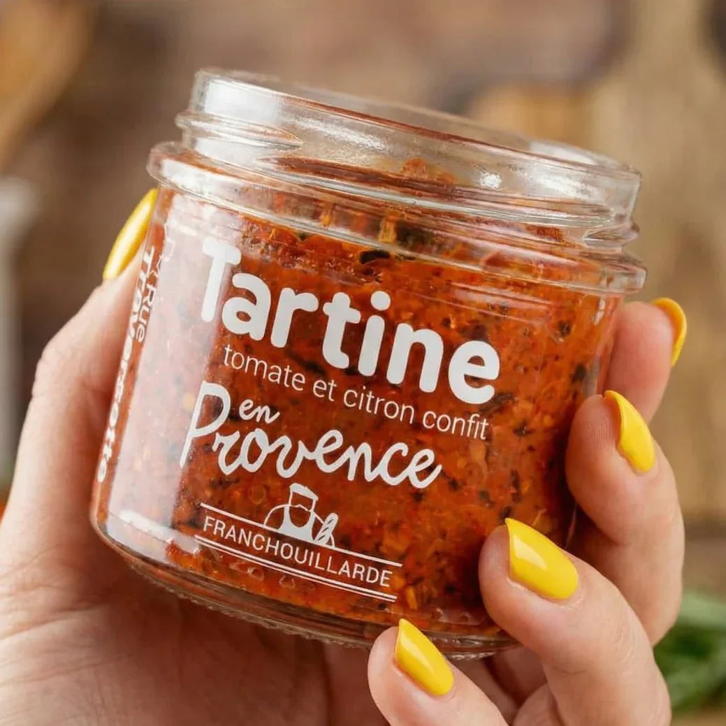 Tartine in der Provence - Tomaten und kandierte Zitrone Rue Traversette