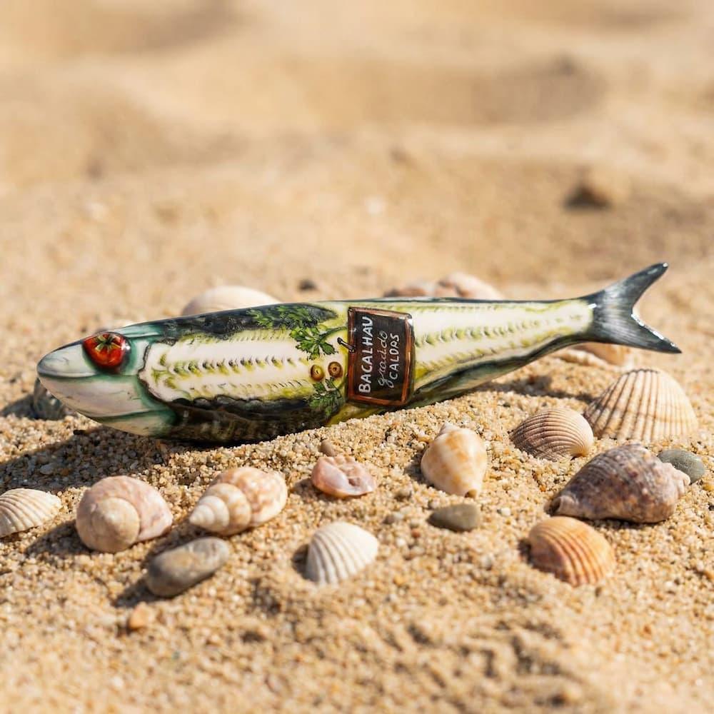 Sardinha de Lisboa - Bacalhau - von Bordallo Pinheiro - Bordallo Pinheiro - Maître Philippe & Filles