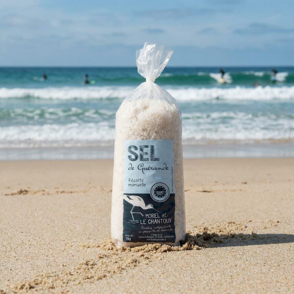 Grobes Meersalz aus Guérande 1 Kg - Atelier du Sel- Morel et Le Chantoux - Maître Philippe & Filles