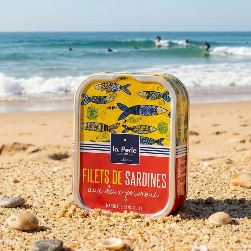 Sardinenfilets mit zweierlei Paprika - Perle des Dieux - Maître Philippe & Filles