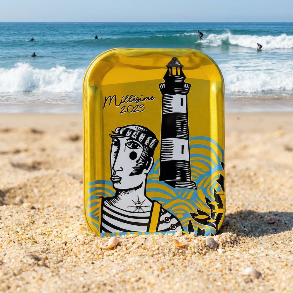 Jahrgangssardine 2023 Erika Raïo - La Pointe de Penmarch - Maître Philippe & Filles