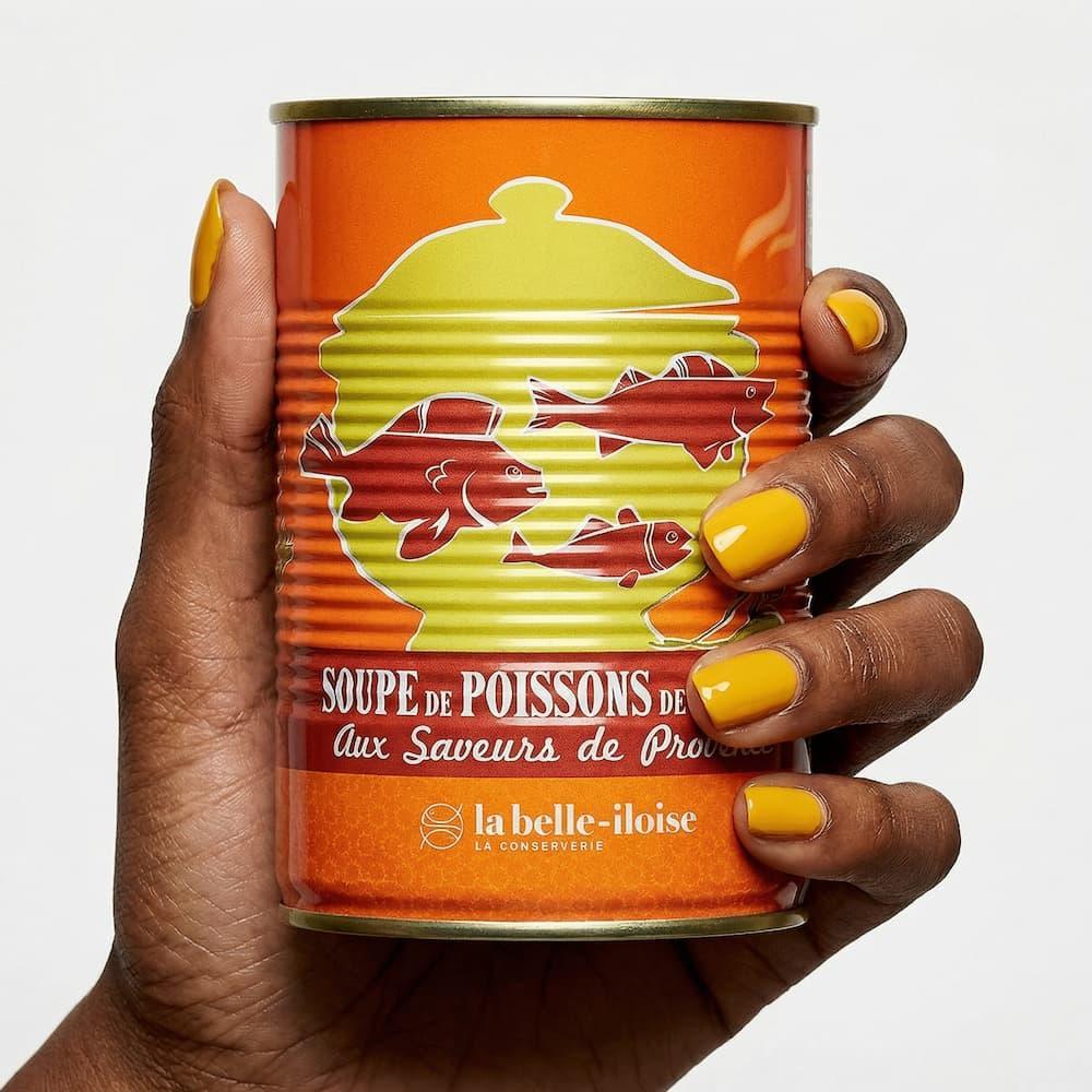 Felsenfischsuppe (soupe de poisson de roche) Belle Iloise