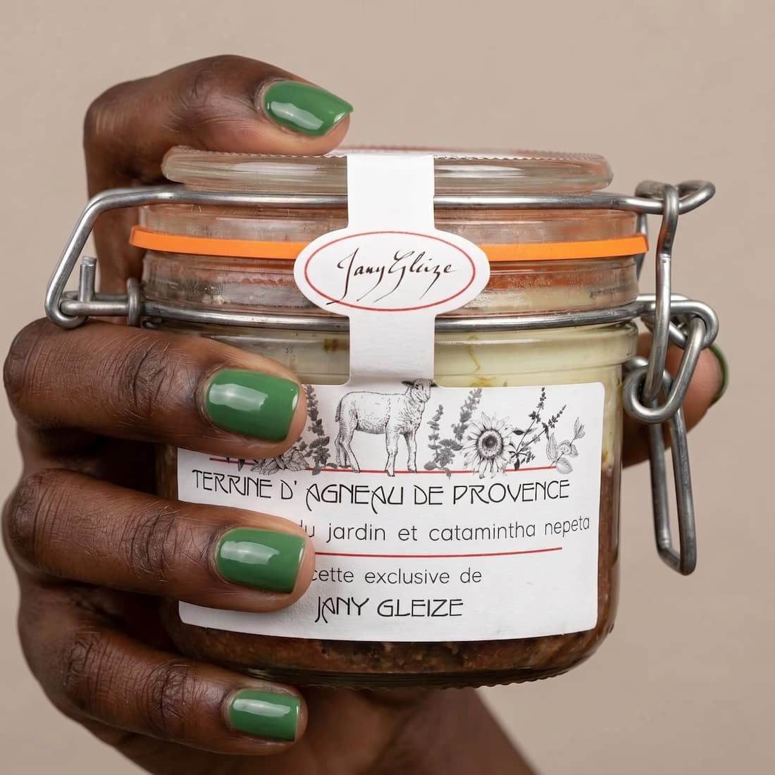 Lamm-Terrine mit dreierlei Minze 200g Maison Telme