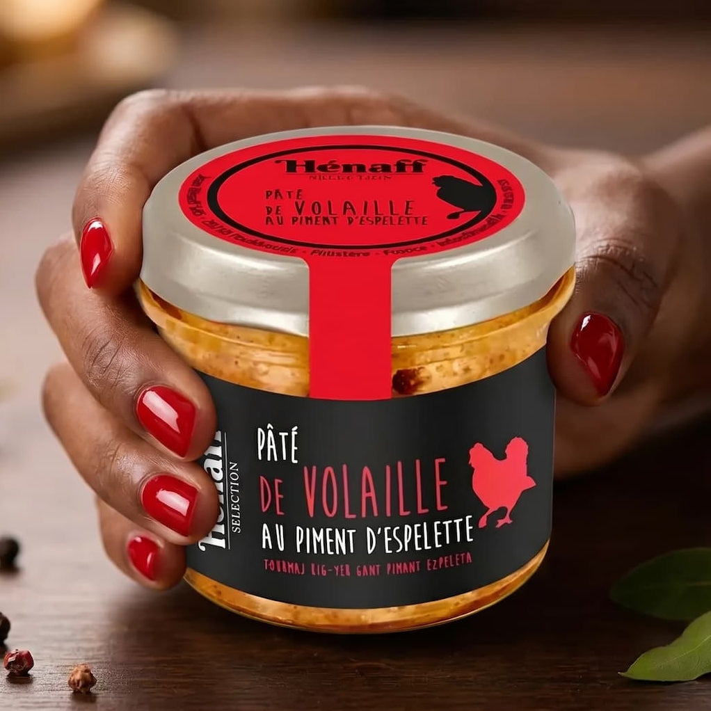 Geflügelpastete mit Piment d'Espelette 90g Henaff