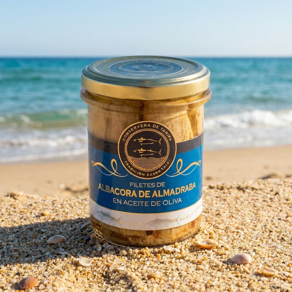 Albacora de Almadraba en Aceite de Oliva (Thonine im Glas) Conservera de Tarifa