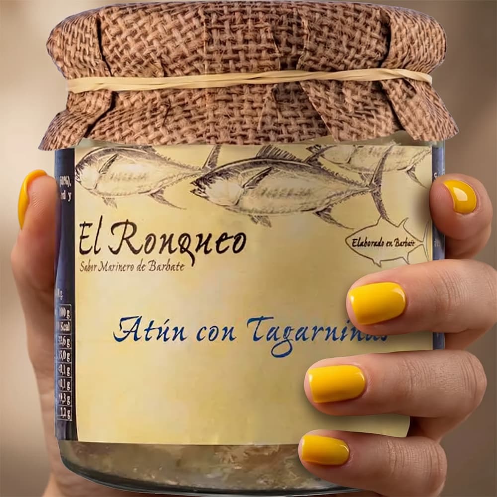 Thunfisch mit Tagarninas (Thunfisch mit Tagarninas) Glas 250 g Conservas El Ronqueo