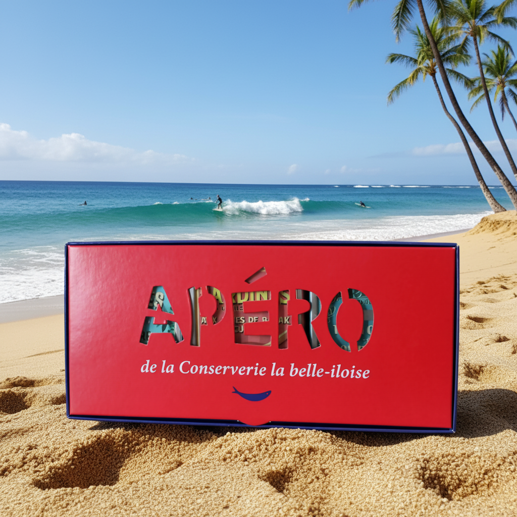 Gourmet Sardinen Kollektion "Apéro des Poivres Plage" von La Belle-Iloise