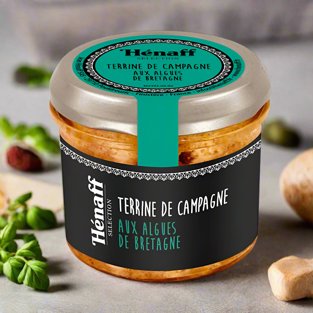 Landterrine mit Algen aus der Bretagne - 90g - Henaff