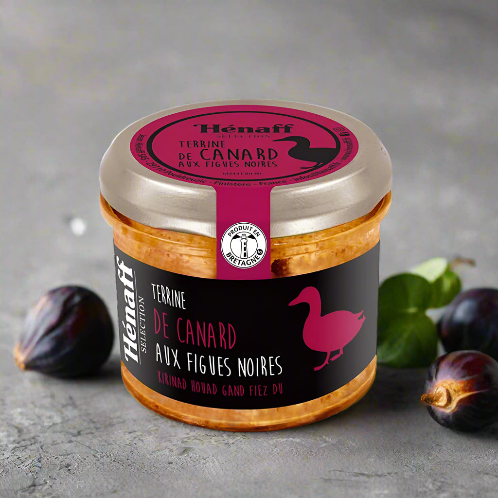 Ententerrine mit schwarzen Feigen 90g - Henaff – Maître Philippe & Filles Ententerrine mit schwarzen Feigen 90g - Henaff – Maître Philippe & Filles