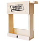Leere Holzkiste für 3 Flaschen Hot Chili Saucen Maison Martin Maison Martin