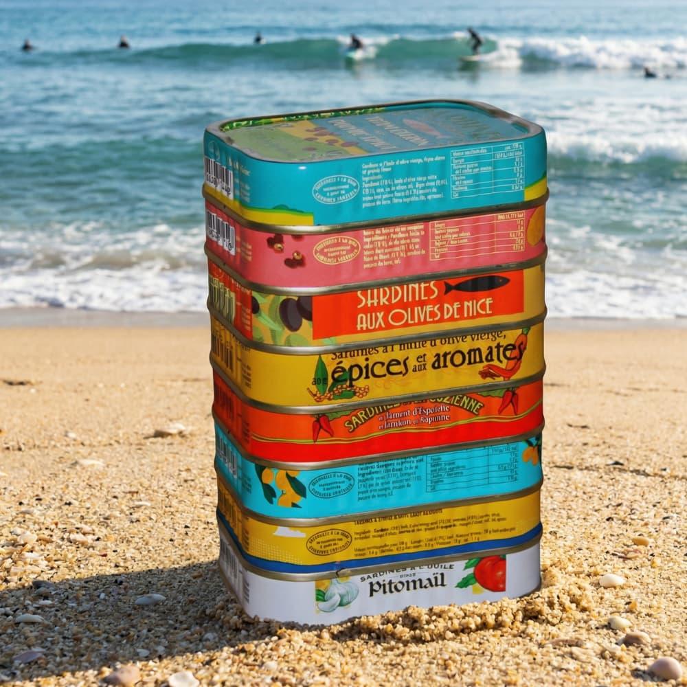 La Belle-Iloise: 8er Set „Exotische Sardinen“ - Belle Iloise - Maître Philippe & Filles