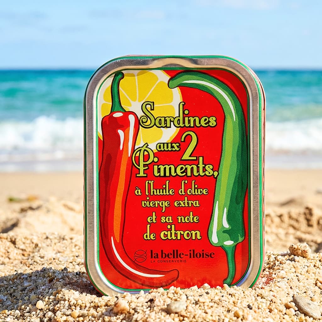 Sardine mit zweifach Chili Belle Iloise